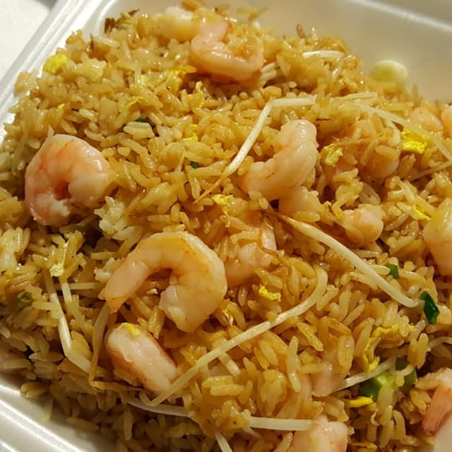 F4. Shrimp Fried Rice.